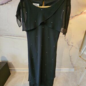 Vintage Patra Black Dress